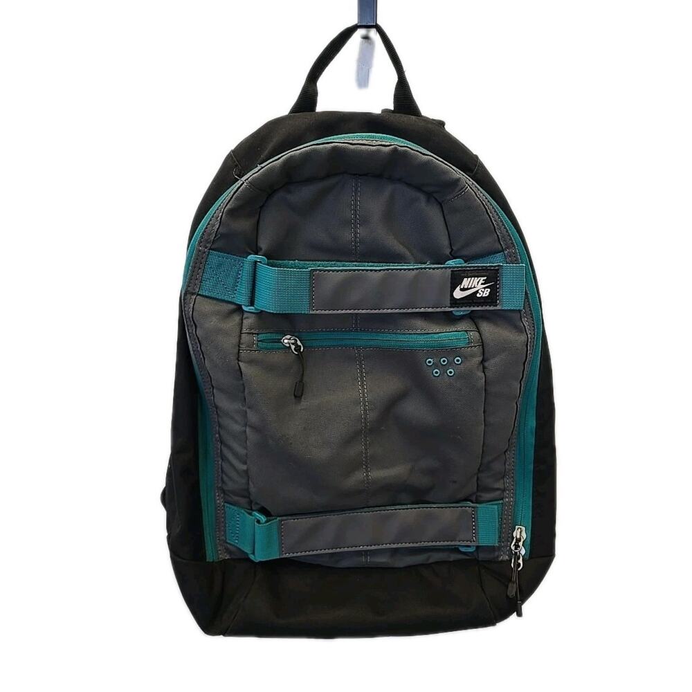 Nike SB RPM Backpack Skateboard Laptop Bag Teal Gray Black Gorpcore Casual Sport